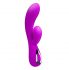 VIBRADOR DOBLE ESTIMULACIÓN ROSADO CON CONTROL BLUETOOTH APP