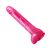 DILDO CON VENTOSA ROSADO